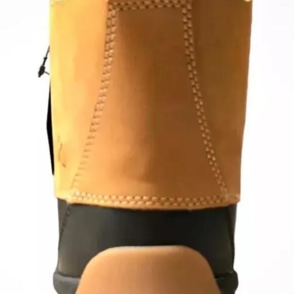 Alpine Mens Full grain leather Tan Gavin Duck Boot Size 10 AD22MCW003 - NEW - Picture 5 of 13